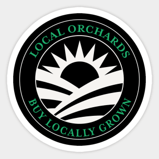 Local Orchards Farm Market Sticker